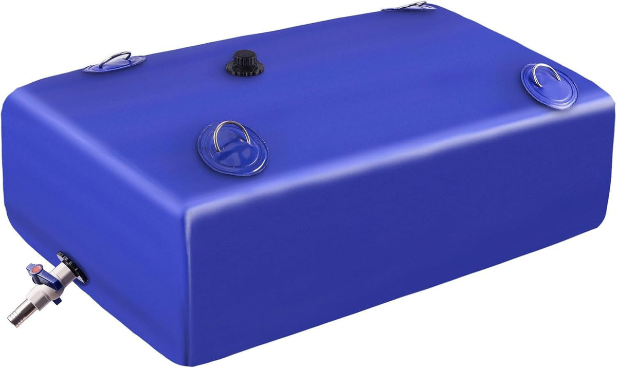 Water Tank, Water Storage Bladder, Portable Water Tank, Water Bladder Tank, Large Water Storage, Water Storage Containers for Camping, Garden, Emergency Water Storage Black